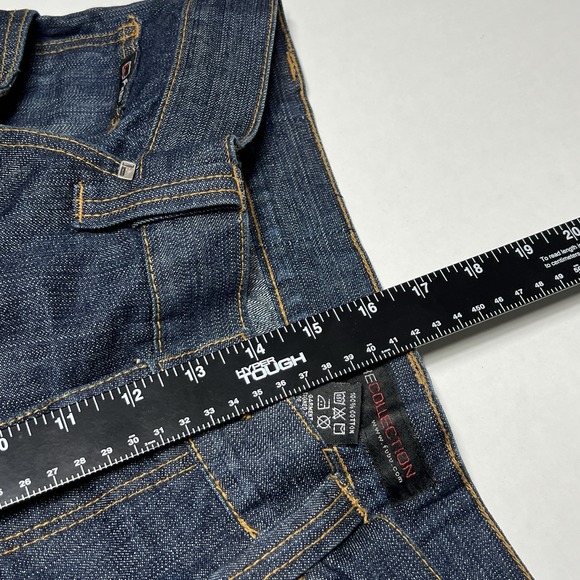 FUBU Jeans Mens 36x34 Denim Carpenter Workwear Relaxed Baggy Hip Hop 90s Y2K - Picture 11 of 11